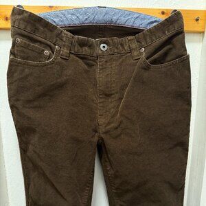 Men's L.L.Bean Corduroy Pants, Standard Fit, Plain Front Size 31/30